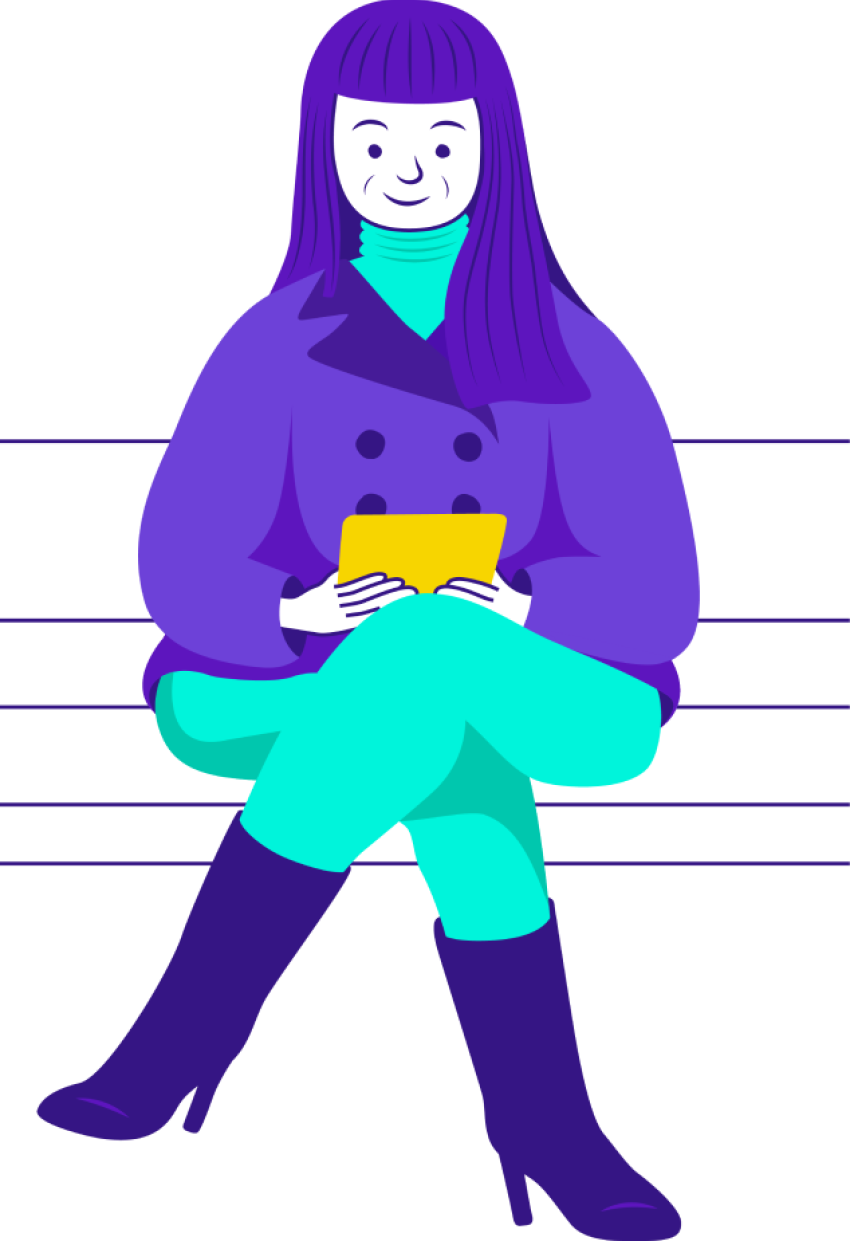 05 Woman Using Tablet 2