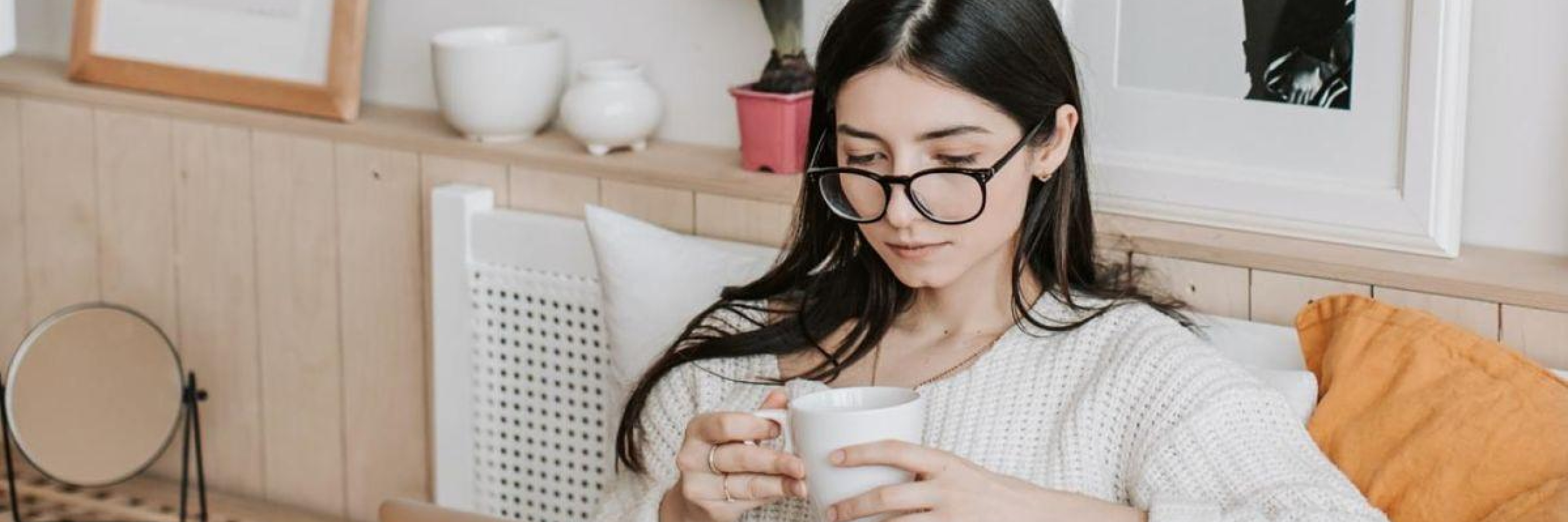 Woman working from home 1