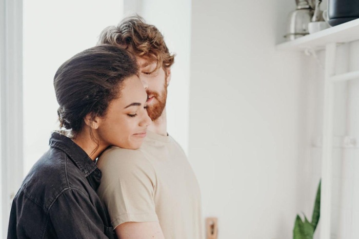 Couple happy in the kitchen 3