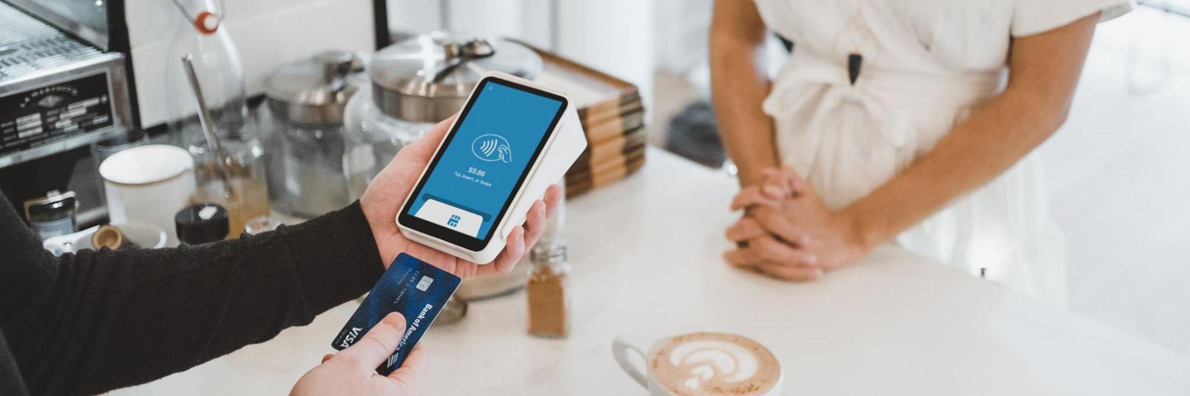 Spending money in a coffee shop 3