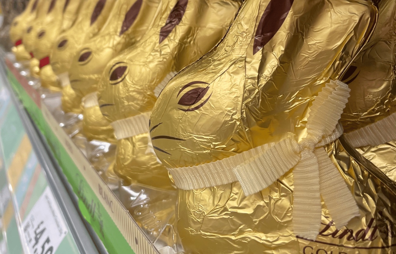 Lindt gold bunnies